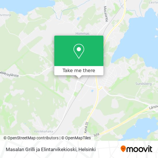 Masalan Grilli ja Elintarvikekioski map