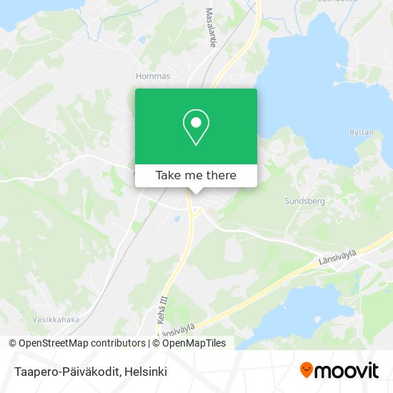 Taapero-Päiväkodit map