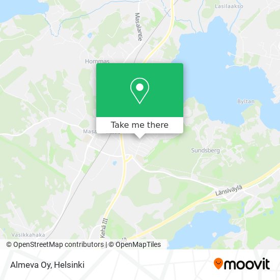 Almeva Oy map