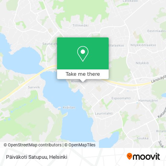 Päiväkoti Satupuu map