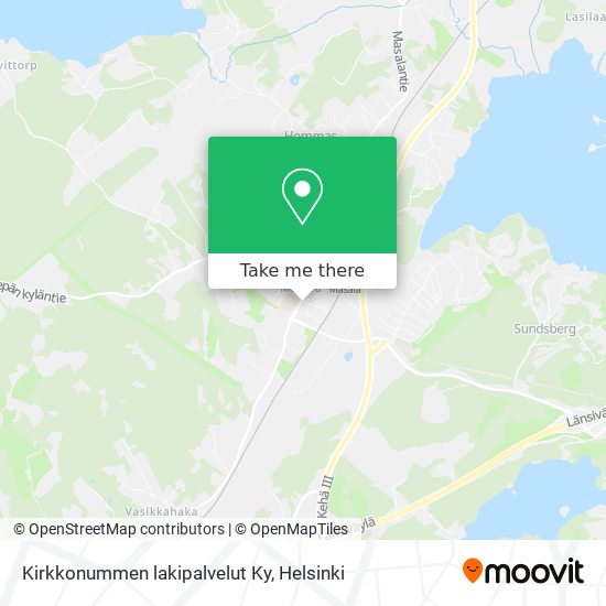 Kirkkonummen lakipalvelut Ky map