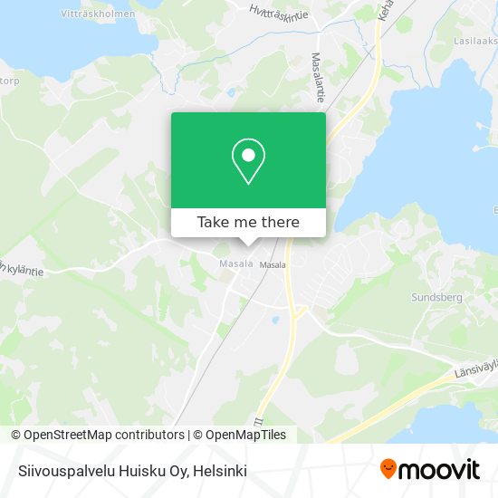 Siivouspalvelu Huisku Oy map