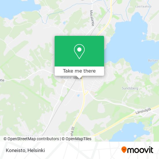 Koneisto map