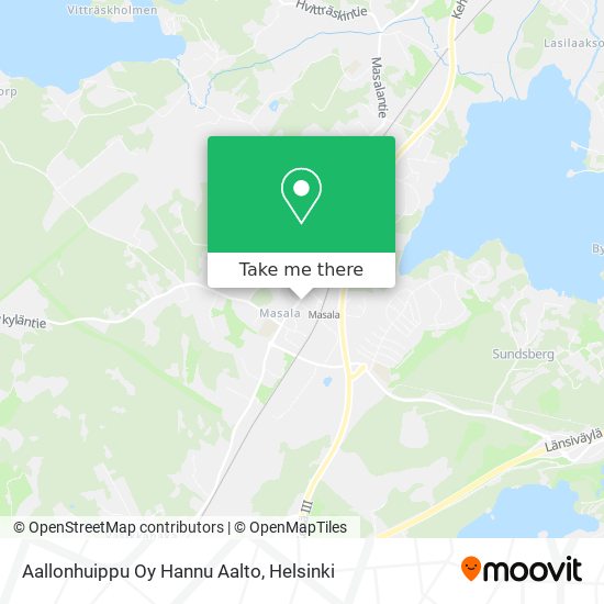 Aallonhuippu Oy Hannu Aalto map