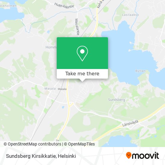 Sundsberg Kirsikkatie map