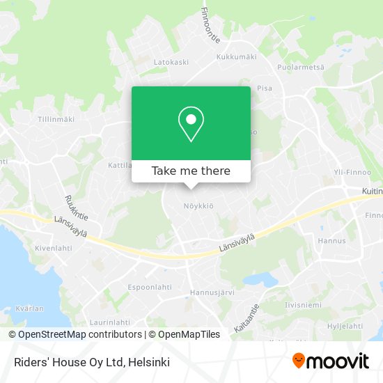 Riders' House Oy Ltd map