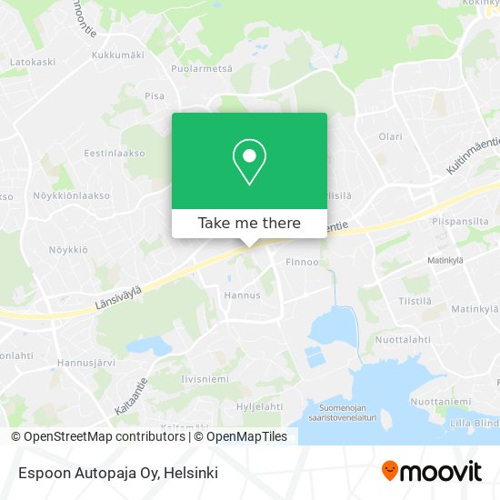 Espoon Autopaja Oy map