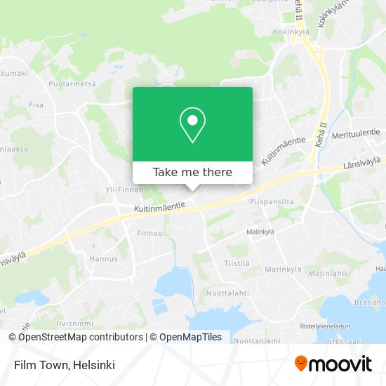 Film Town map