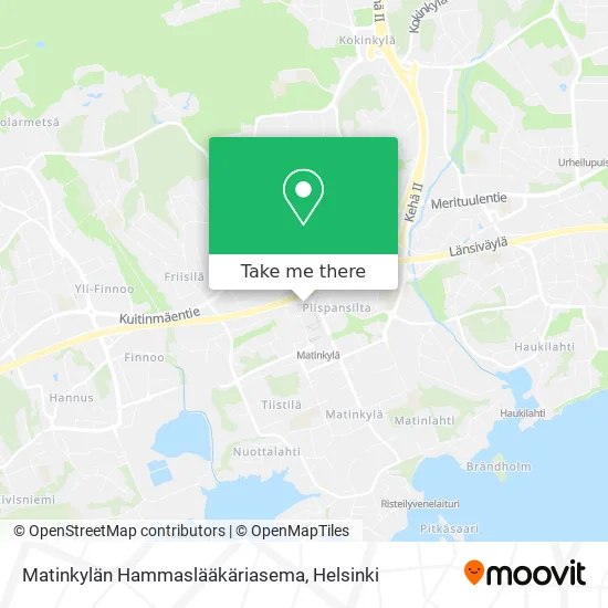 Matinkylän Hammaslääkäriasema map