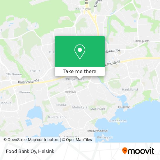 Food Bank Oy map