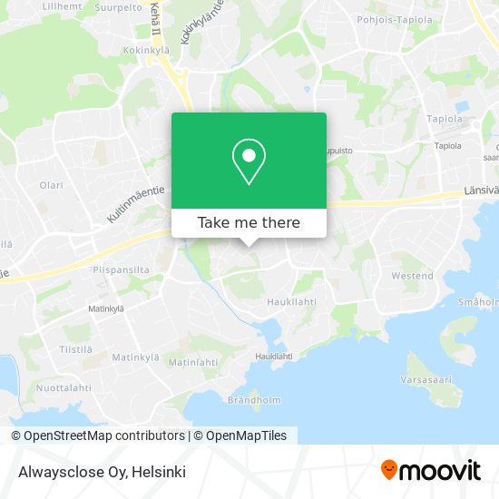 Alwaysclose Oy map