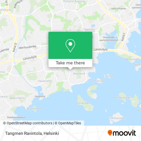 Tangmen Ravintola map