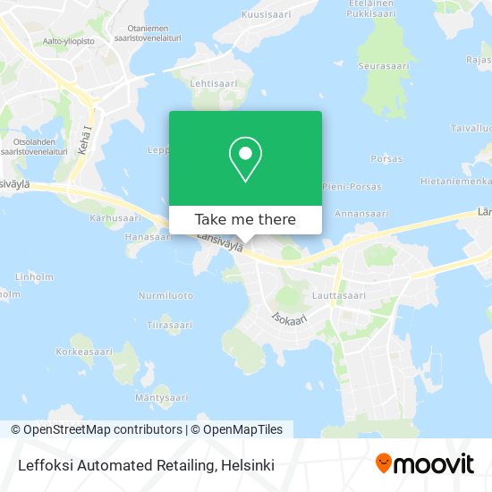 Leffoksi Automated Retailing map