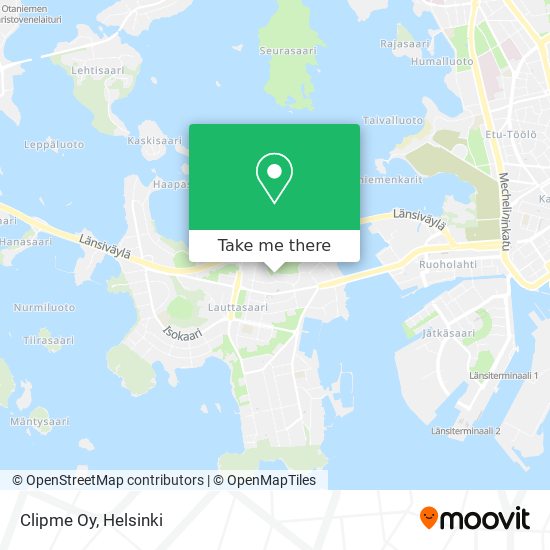 Clipme Oy map