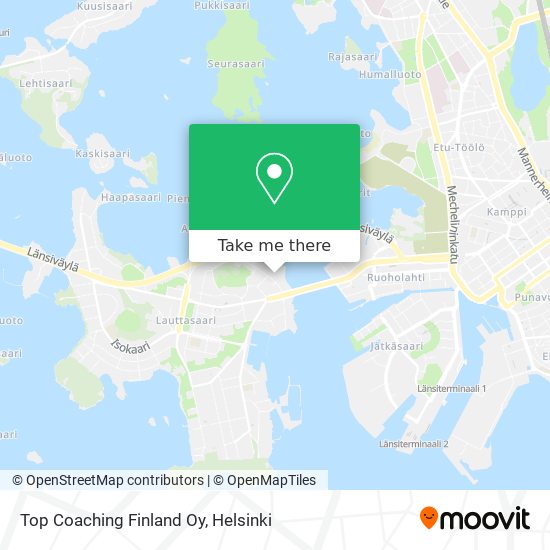 Top Coaching Finland Oy map