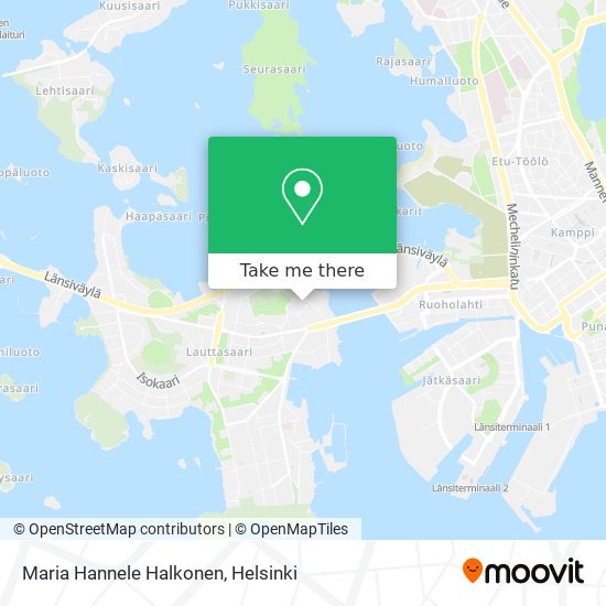 Maria Hannele Halkonen map