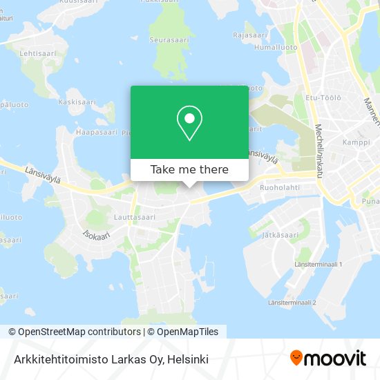 Arkkitehtitoimisto Larkas Oy map