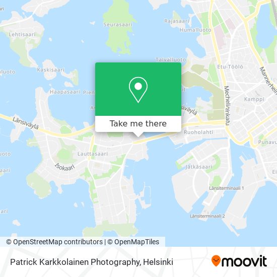 Patrick Karkkolainen Photography map