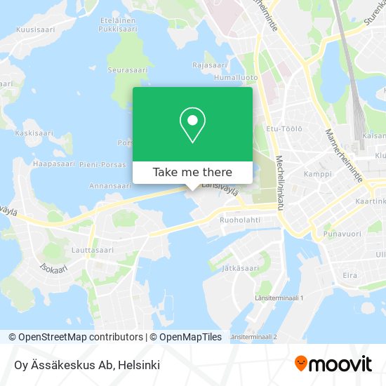 Oy Ässäkeskus Ab map