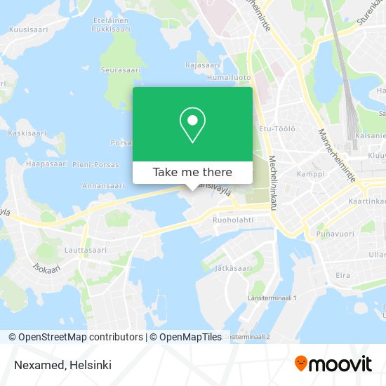 Nexamed map