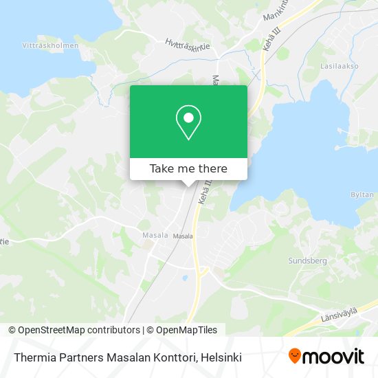 Thermia Partners Masalan Konttori map