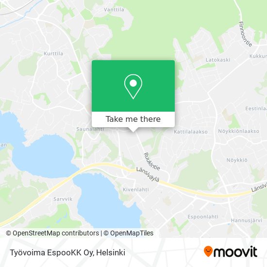 Työvoima EspooKK Oy map