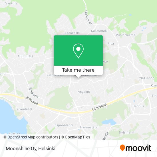 Moonshine Oy map