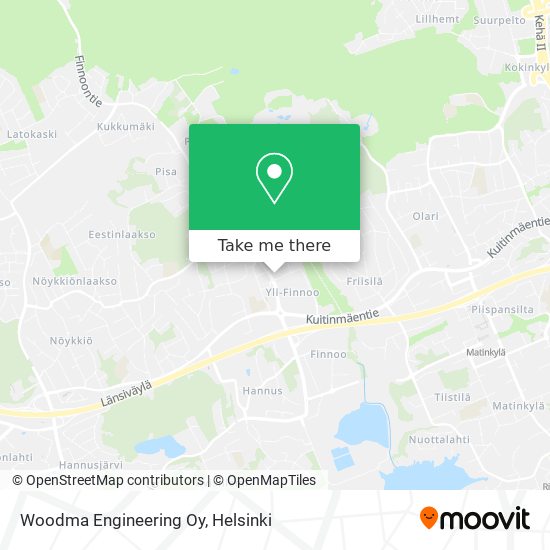 Woodma Engineering Oy map