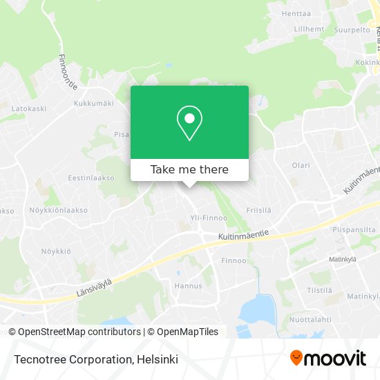 Tecnotree Corporation map