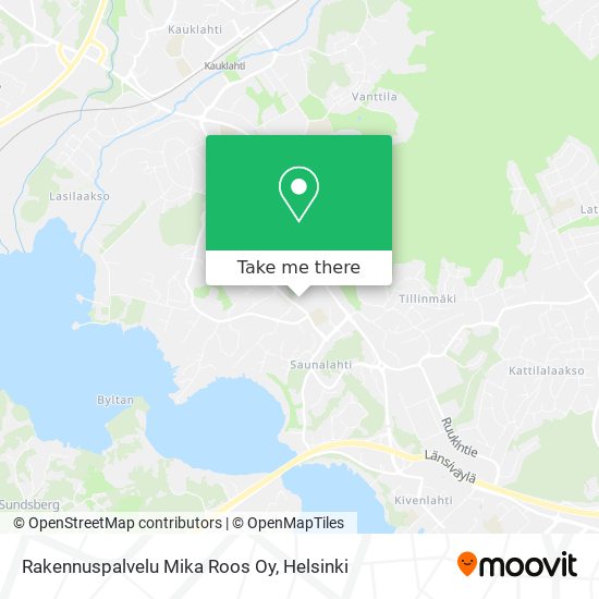 Rakennuspalvelu Mika Roos Oy map