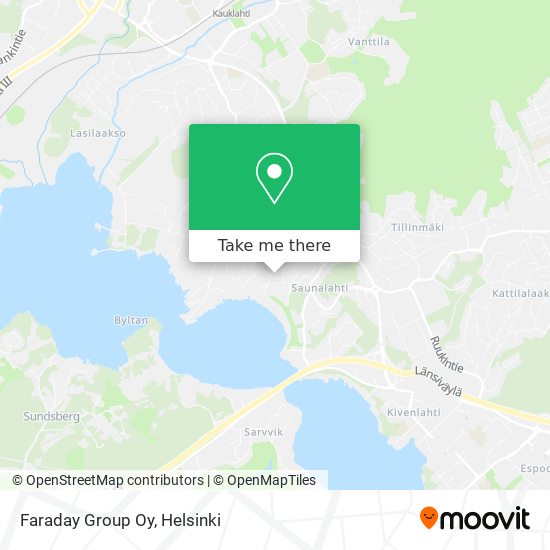 Faraday Group Oy map