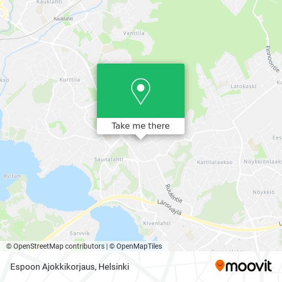 Espoon Ajokkikorjaus map