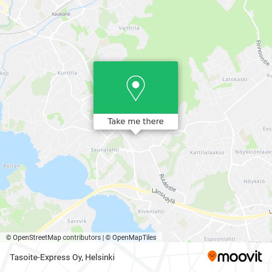 Tasoite-Express Oy map