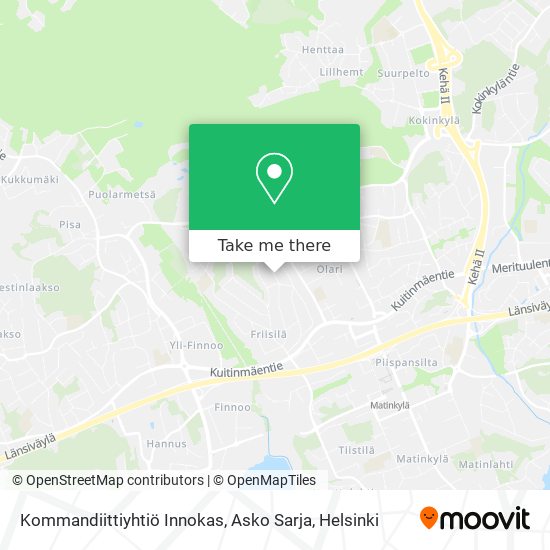 Kommandiittiyhtiö Innokas, Asko Sarja map