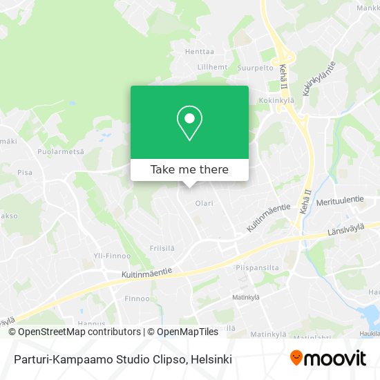 Parturi-Kampaamo Studio Clipso map