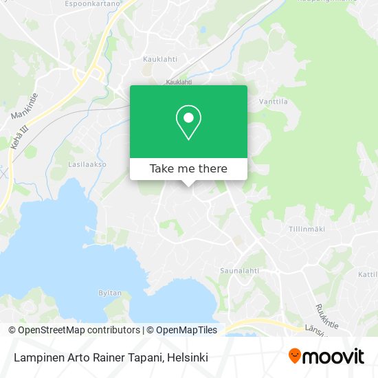 Lampinen Arto Rainer Tapani map