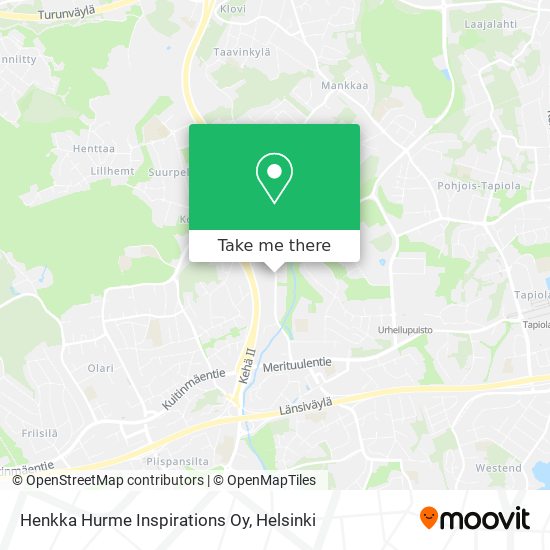 Henkka Hurme Inspirations Oy map