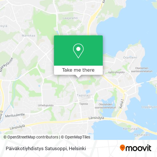 Päiväkotiyhdistys Satusoppi map