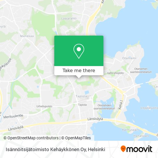 Isännöitsijätoimisto Kehäykkönen Oy map