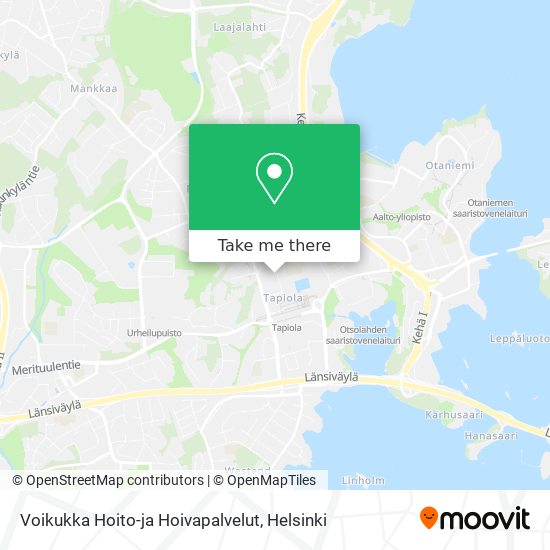 Voikukka Hoito-ja Hoivapalvelut map