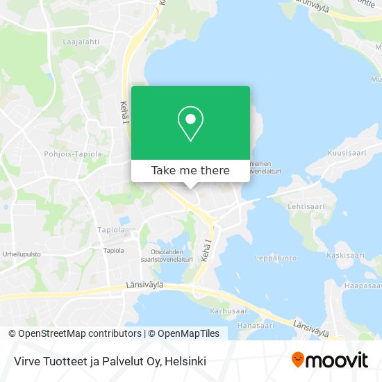 Virve Tuotteet ja Palvelut Oy map