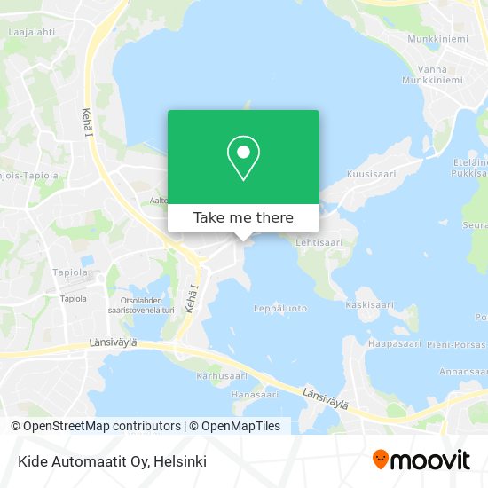 Kide Automaatit Oy map
