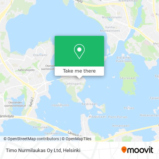 Timo Nurmilaukas Oy Ltd map