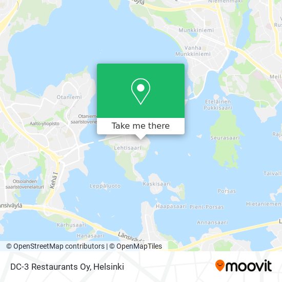 DC-3 Restaurants Oy map