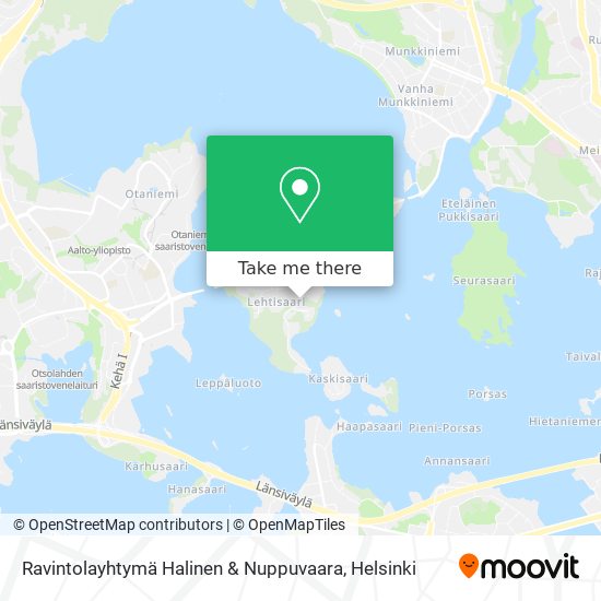 Ravintolayhtymä Halinen & Nuppuvaara map