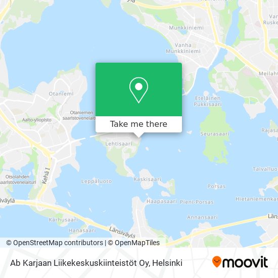 Ab Karjaan Liikekeskuskiinteistöt Oy map