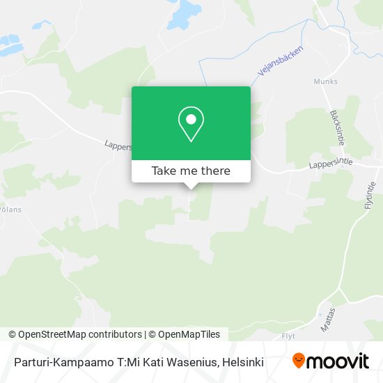 Parturi-Kampaamo T:Mi Kati Wasenius map