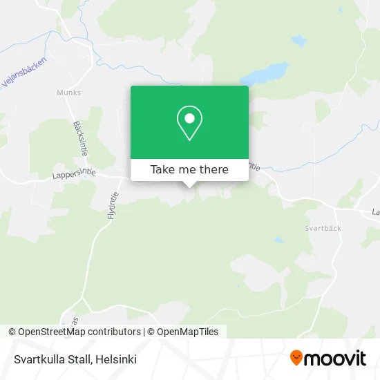 Svartkulla Stall map