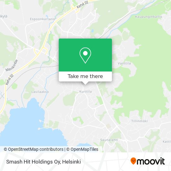 Smash Hit Holdings Oy map