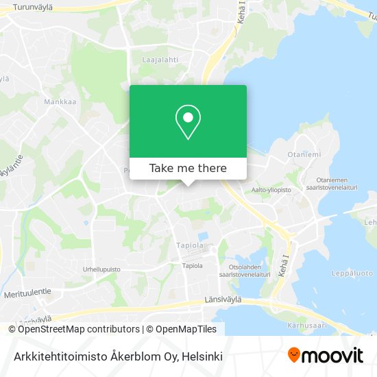 Arkkitehtitoimisto Åkerblom Oy map